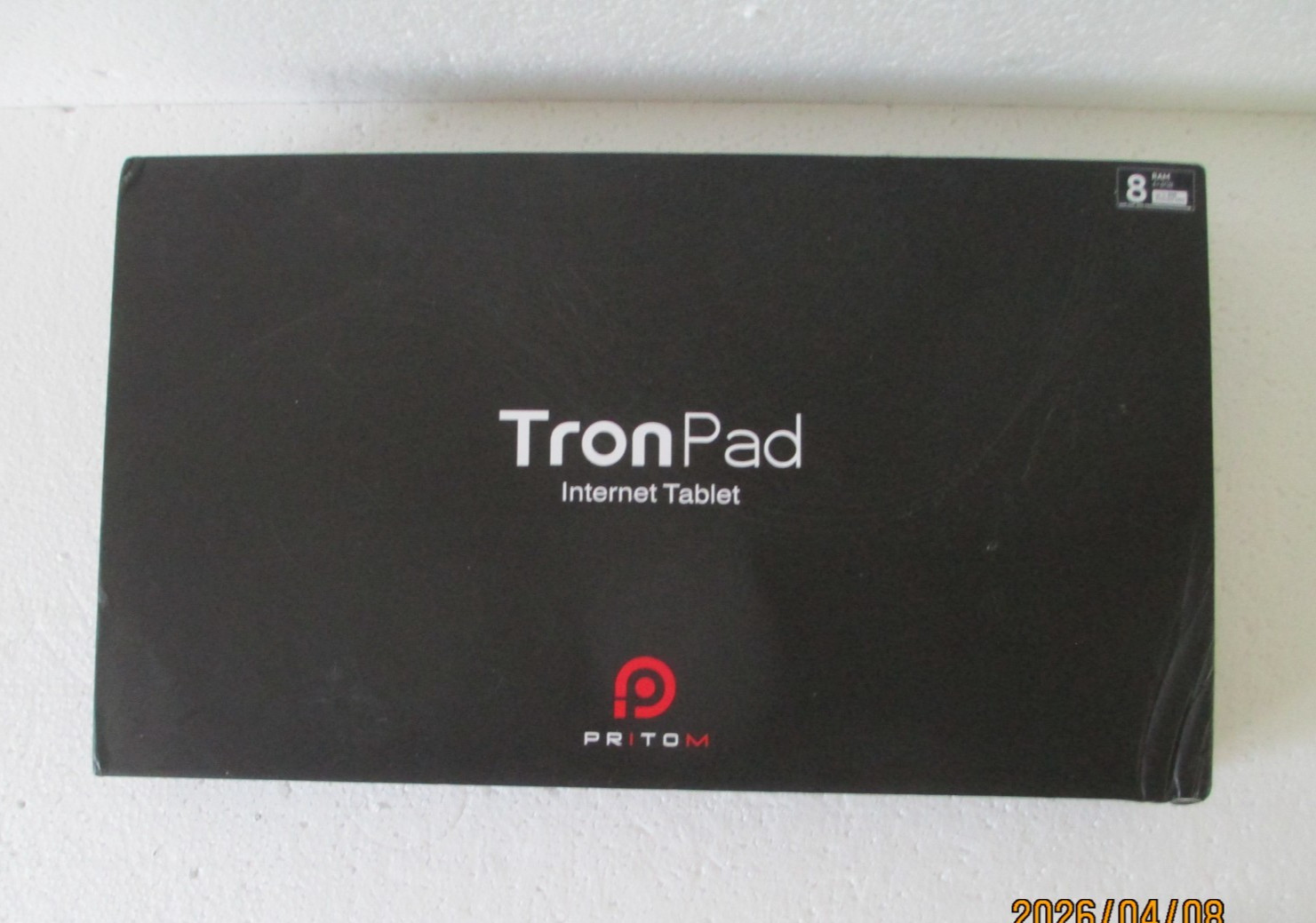 TronPad  10.1" Internet Tablet  Model L10  8GB Ram  4GB