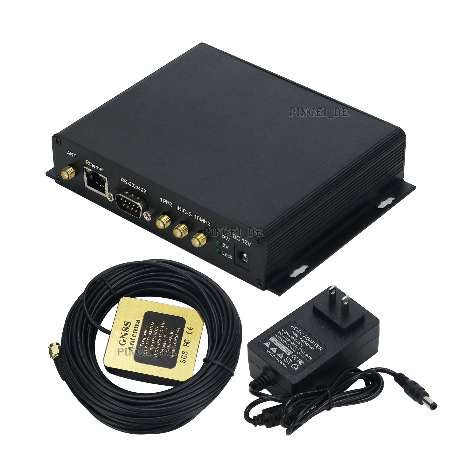 GPSDO GPS Disciplined Oscillator NTP Server TF-GNSSDO-10 with OCXO & Antenna