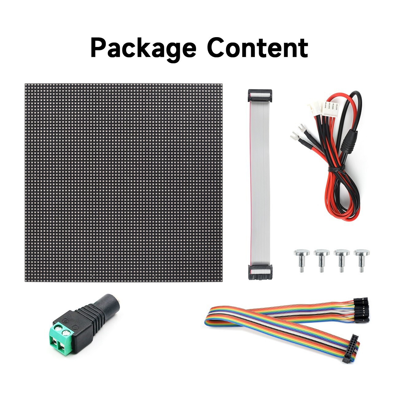 Waveshare Flexible RGB full-color LED matrix panel 3mm Pitch 64x64 pixels