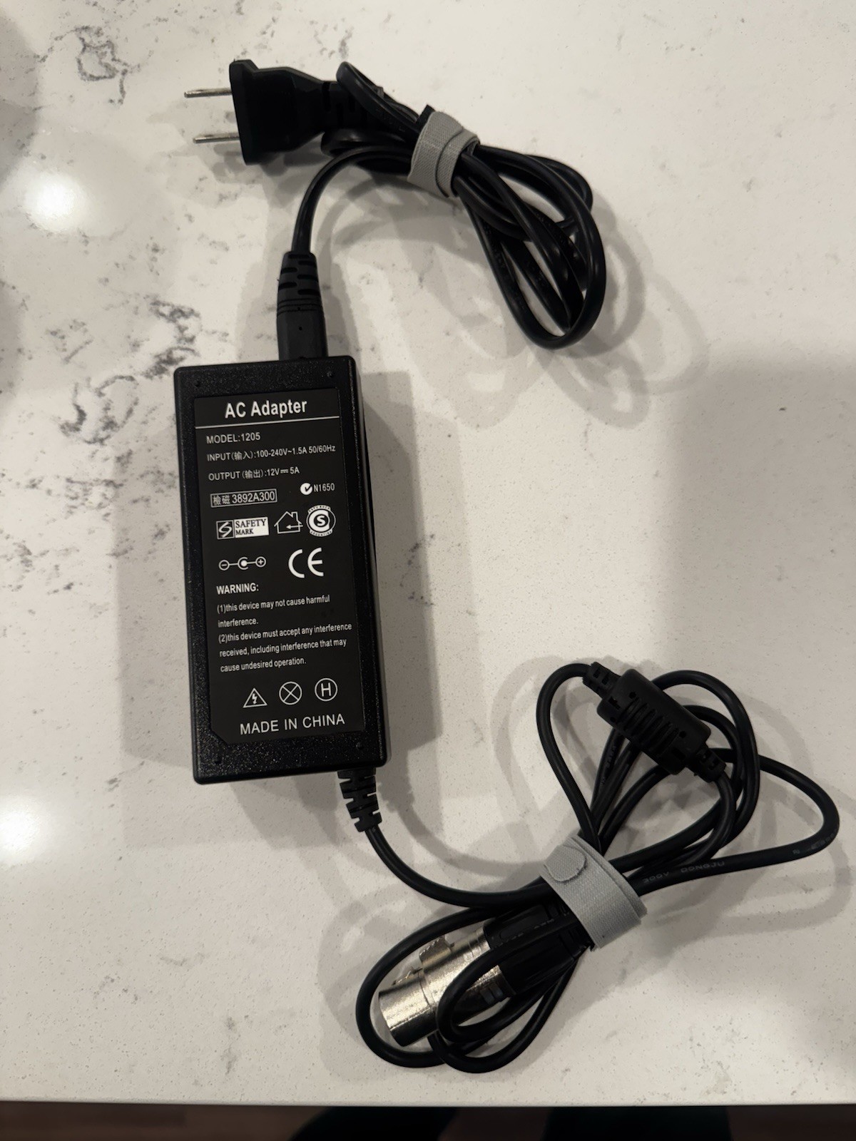 IDX IA-60 IA-60A IA-70 IA-70A XLR 4Pin Female AC Adapter DC Power Supply Unit
