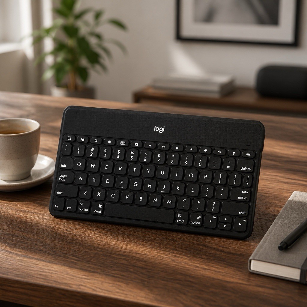 Logi Logitech Keys-To-Go Ultra-Portable Bluetooth Keyboard for tablets “USED”