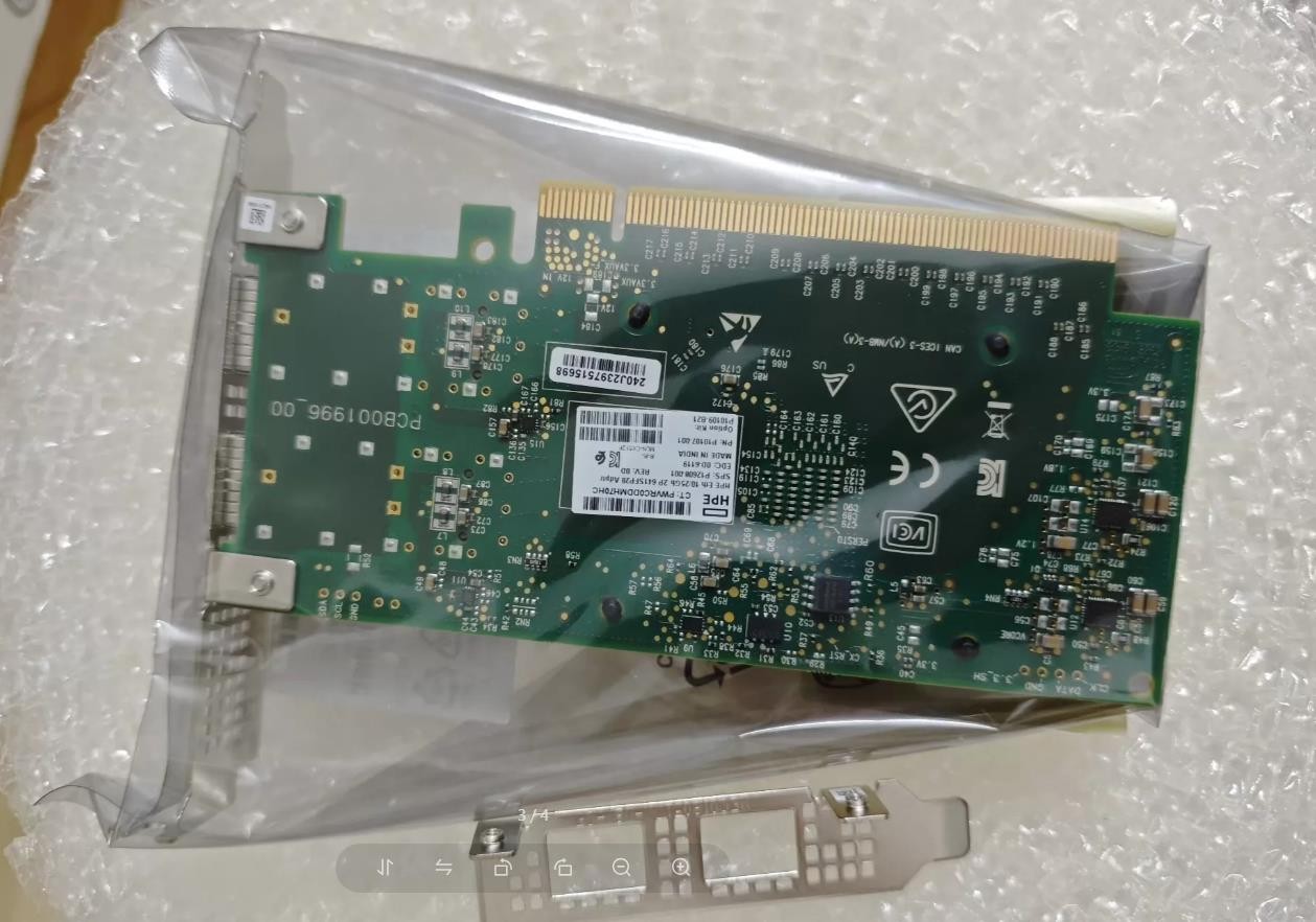 HPE 10/25GbE 2p 641 SFP28 MCX512F Adptr P12608-001 P10107-001 P10109-B21