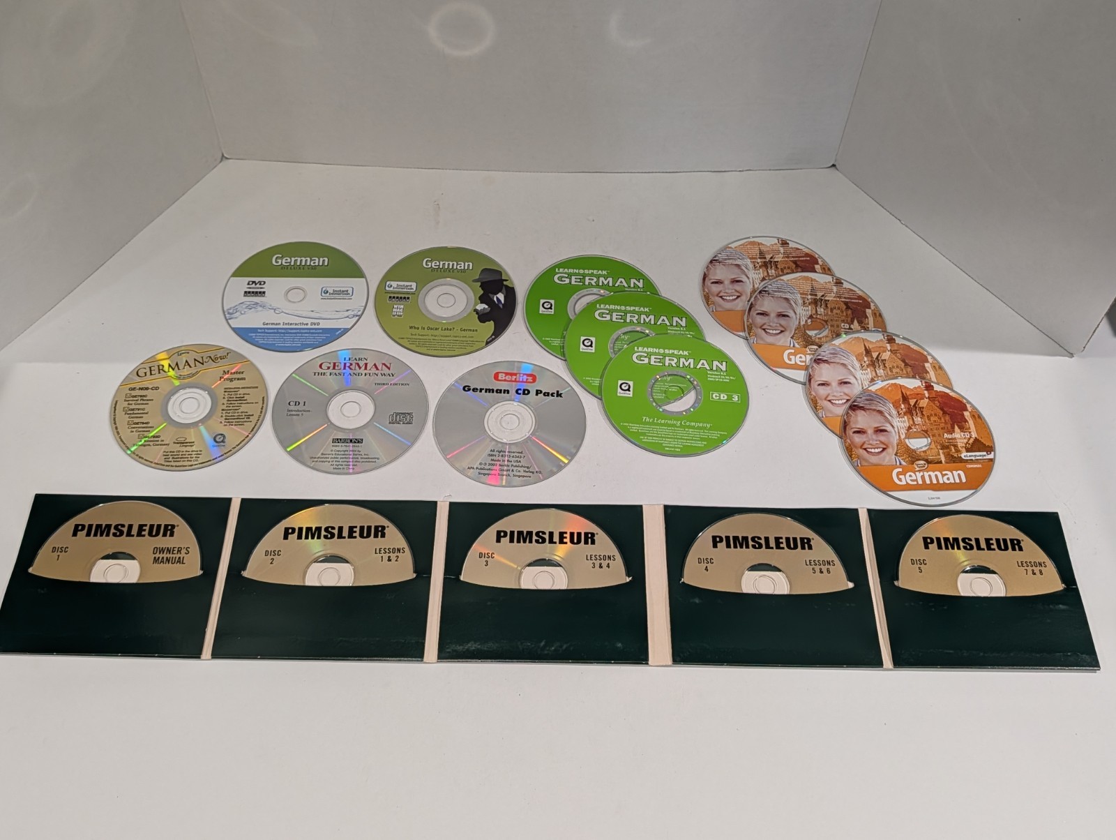 17 German Loose Language PC CD-ROM & Audio CDs | Pimsleur, The Learning Company