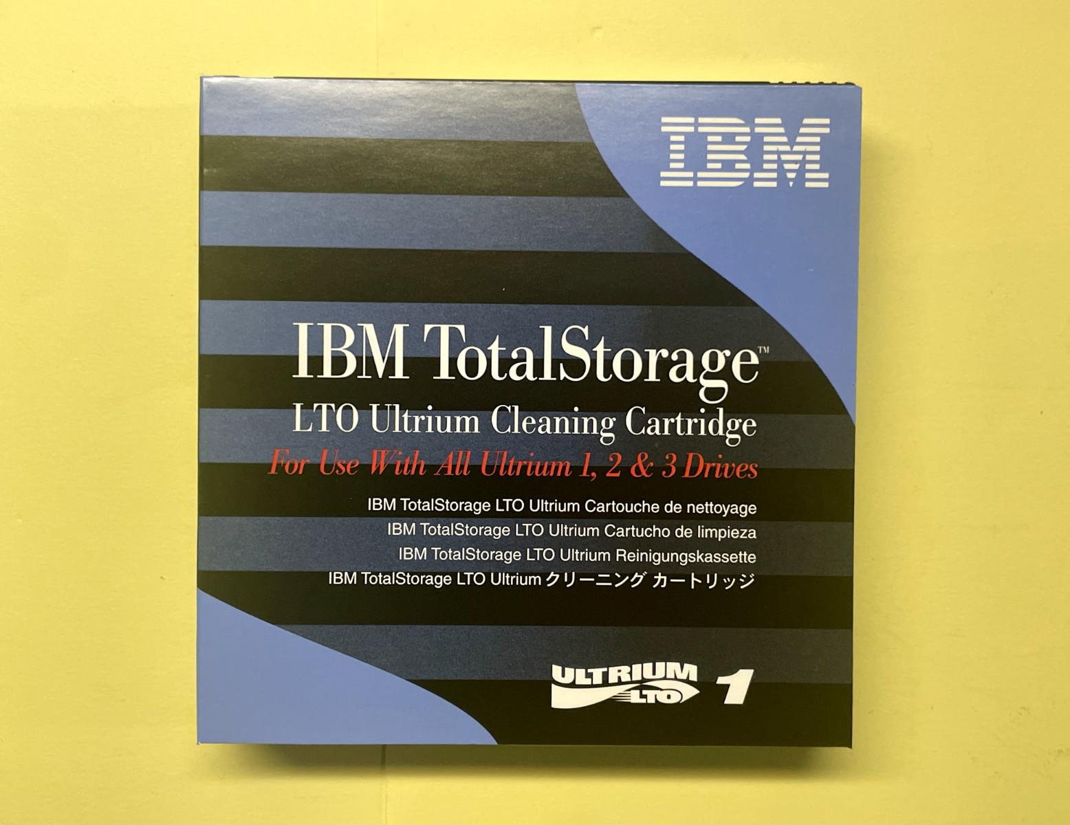 IBM LTO Ultrium Cleaning Cartridge For Use With All Ultrium 1,2 & 3
