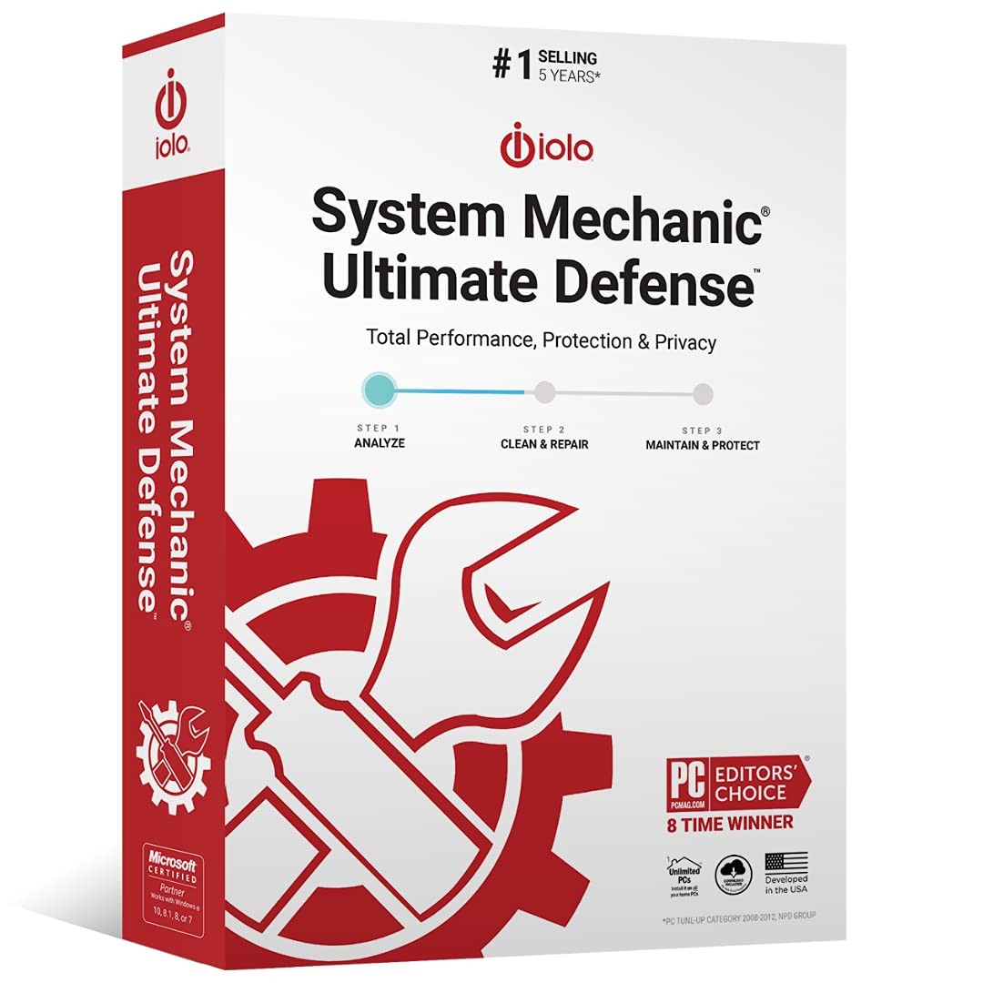 iolo System Mechanic Ultimate Defense Antivirus