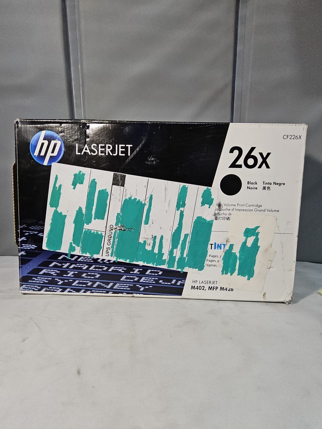 +HP 26X High Yield Black Original LaserJet Toner Cartridge CF226X *NEW OPEN BOX*