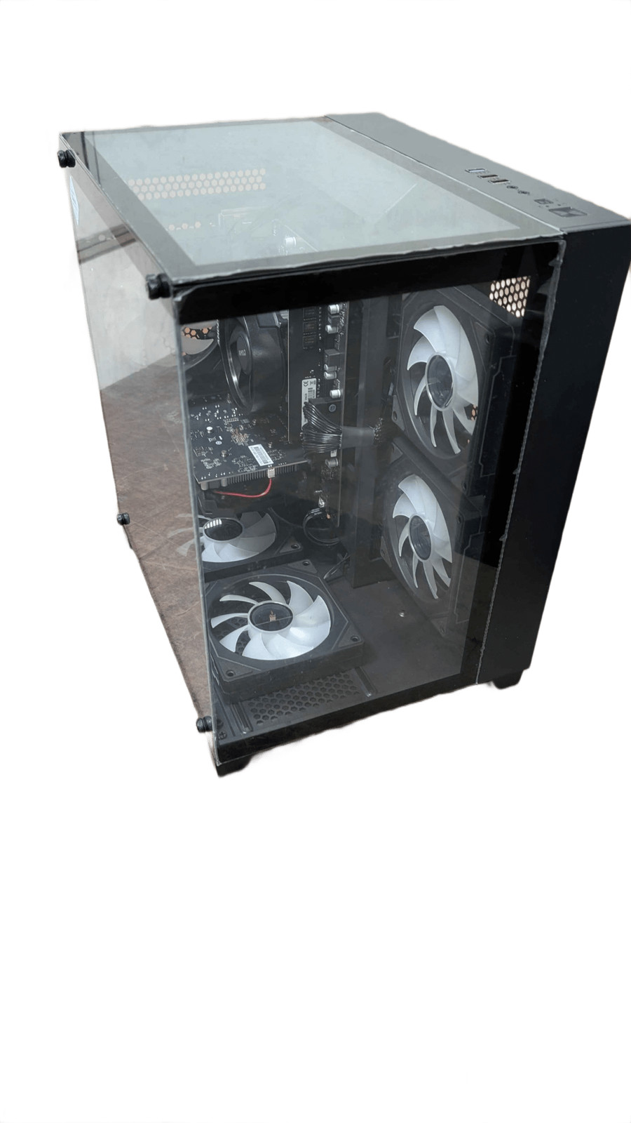 Mid Tower Gaming PC Ryzen 5 3500X 3.6GHz 16GB DDR4 512GB NVME RX 560 400w Win11