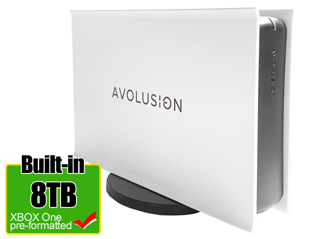 Avolusion PRO-5X Series 8TB USB 3.0 External Gaming Hard Drive XBOX One Orig S&X