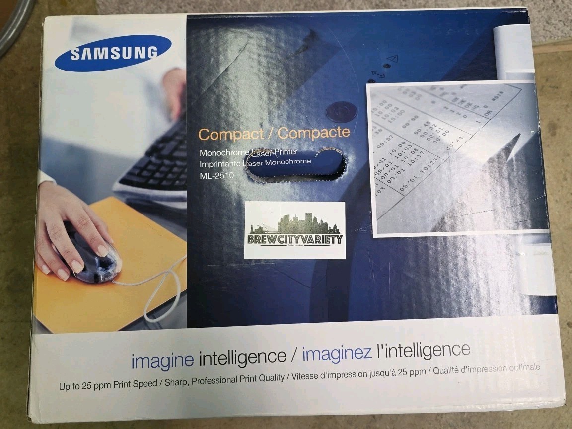 SAMSUNG ML-2510  Black & White Mono Workgroup Laser Printer NEW Sealed BOX