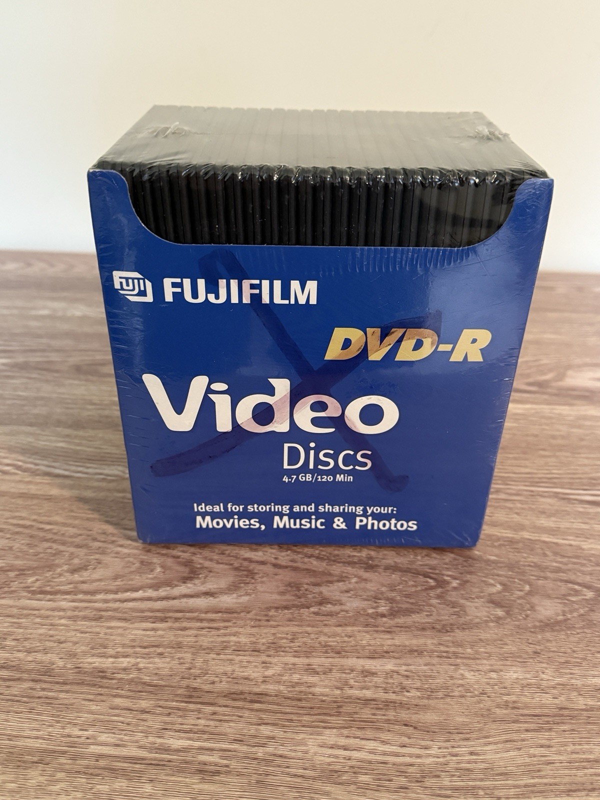 Fujifilm DVD-R 120 Min 4.7 GB - 25 Pack - New DDVD-R8X 4.7GB Video 25PK - New