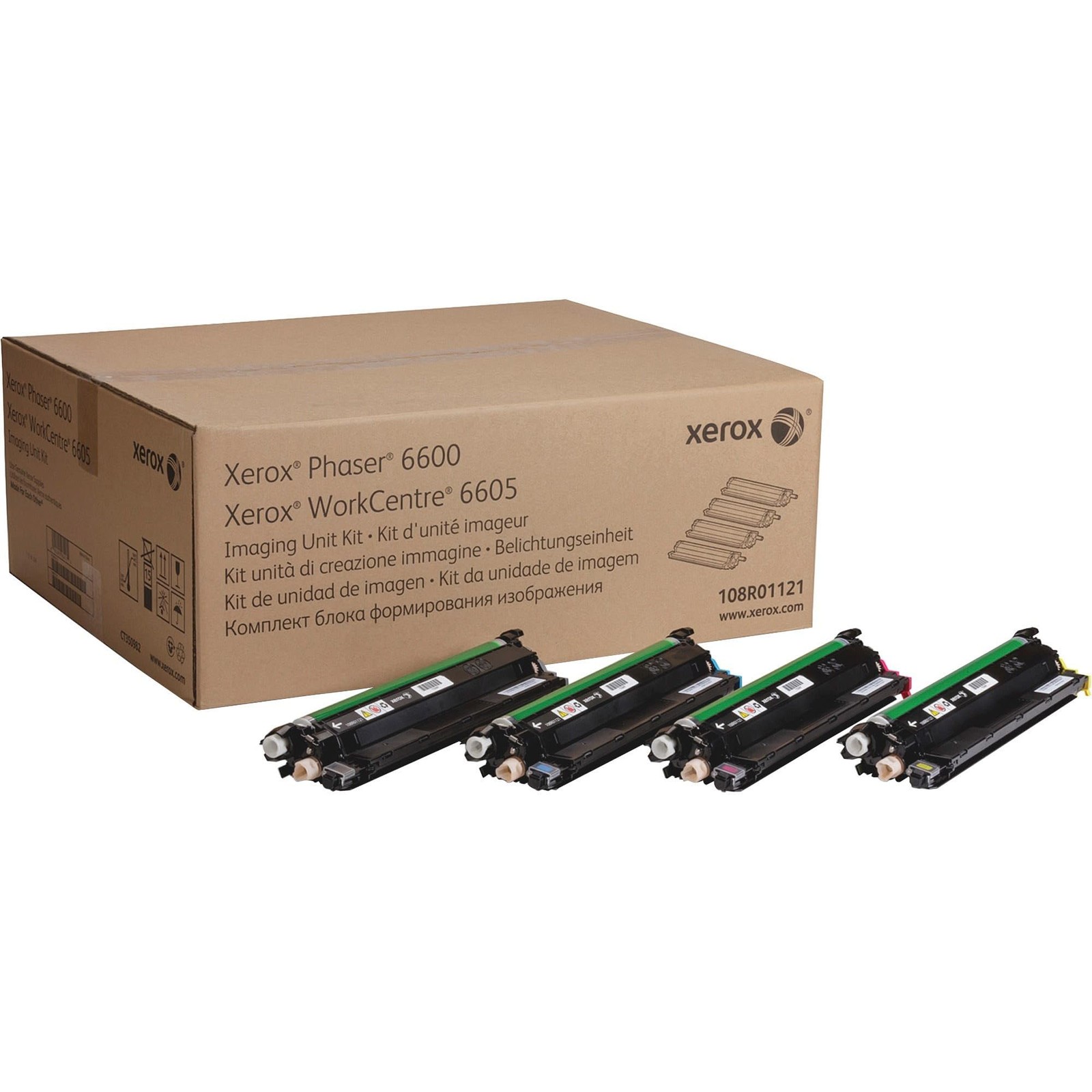 Genuine Xerox 108R01121 B,C,M,Y Imaging Unit, Brand New Sealed Box, We Ship F...