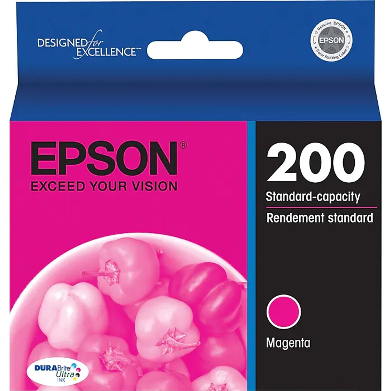 Epson 200 Standard Capacity Ink Cartridge Magenta T200320