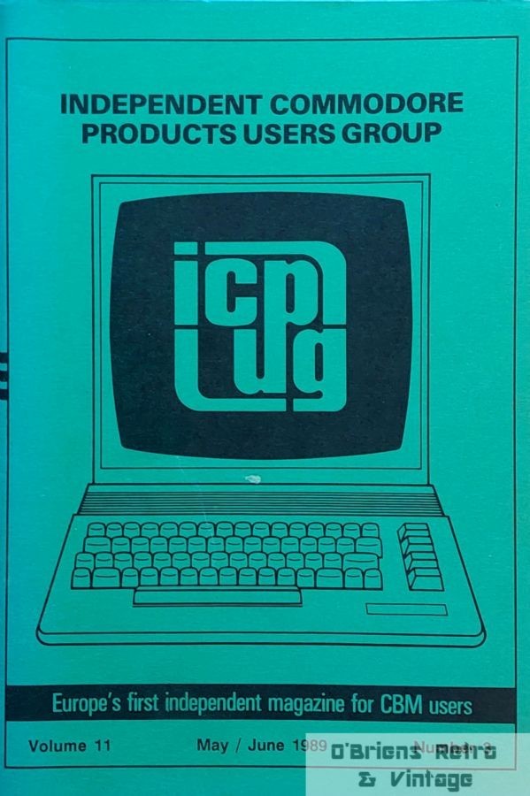 ICPUG Magazine – Volume 11, Number 3 (May/June 1989) - Commodore Users Group