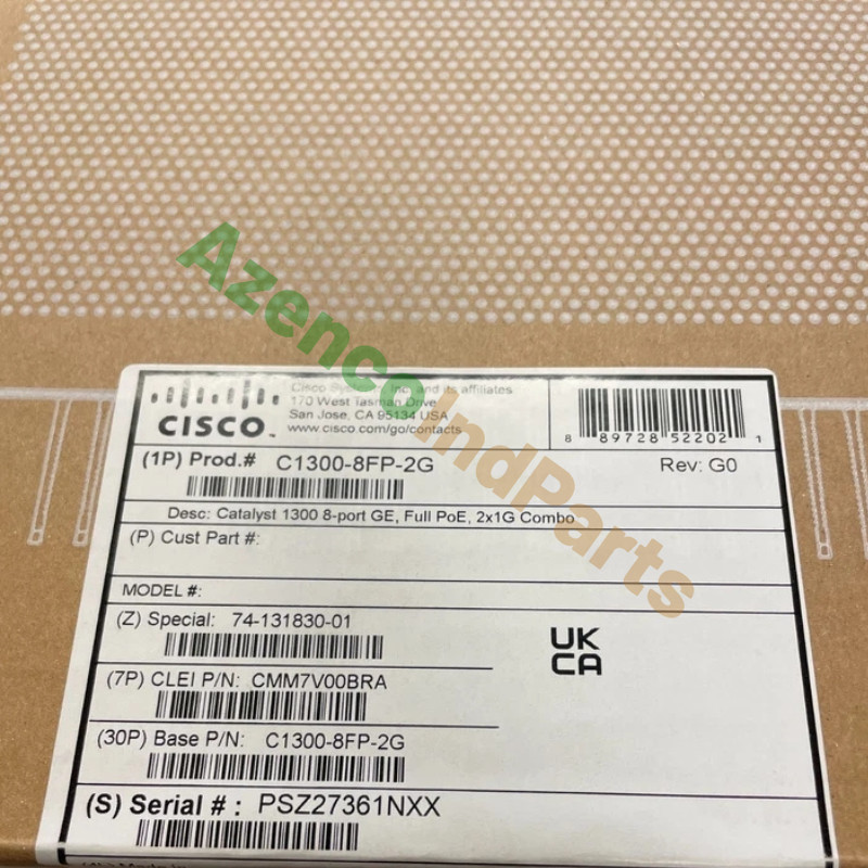 NEW Cisco Catalyst C1300-8FP-2G Ethernet Switch FREE Delivery