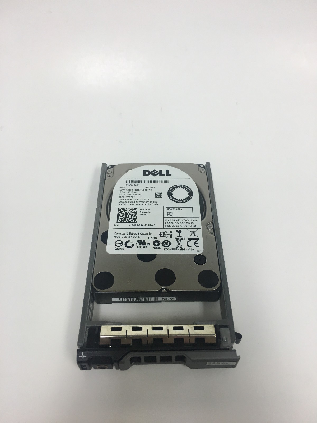0GKY31 DELL ENTERPRISE GKY31 900GB 10K.6 6GBPS SAS 2.5'' HARD DRIVE W/ TRAY