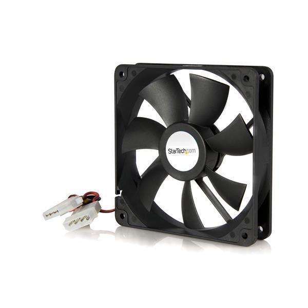 StarTech FANBOX12 120x25mm Dual Ball Bearing Computer Case Fan w/ LP4 Connector
