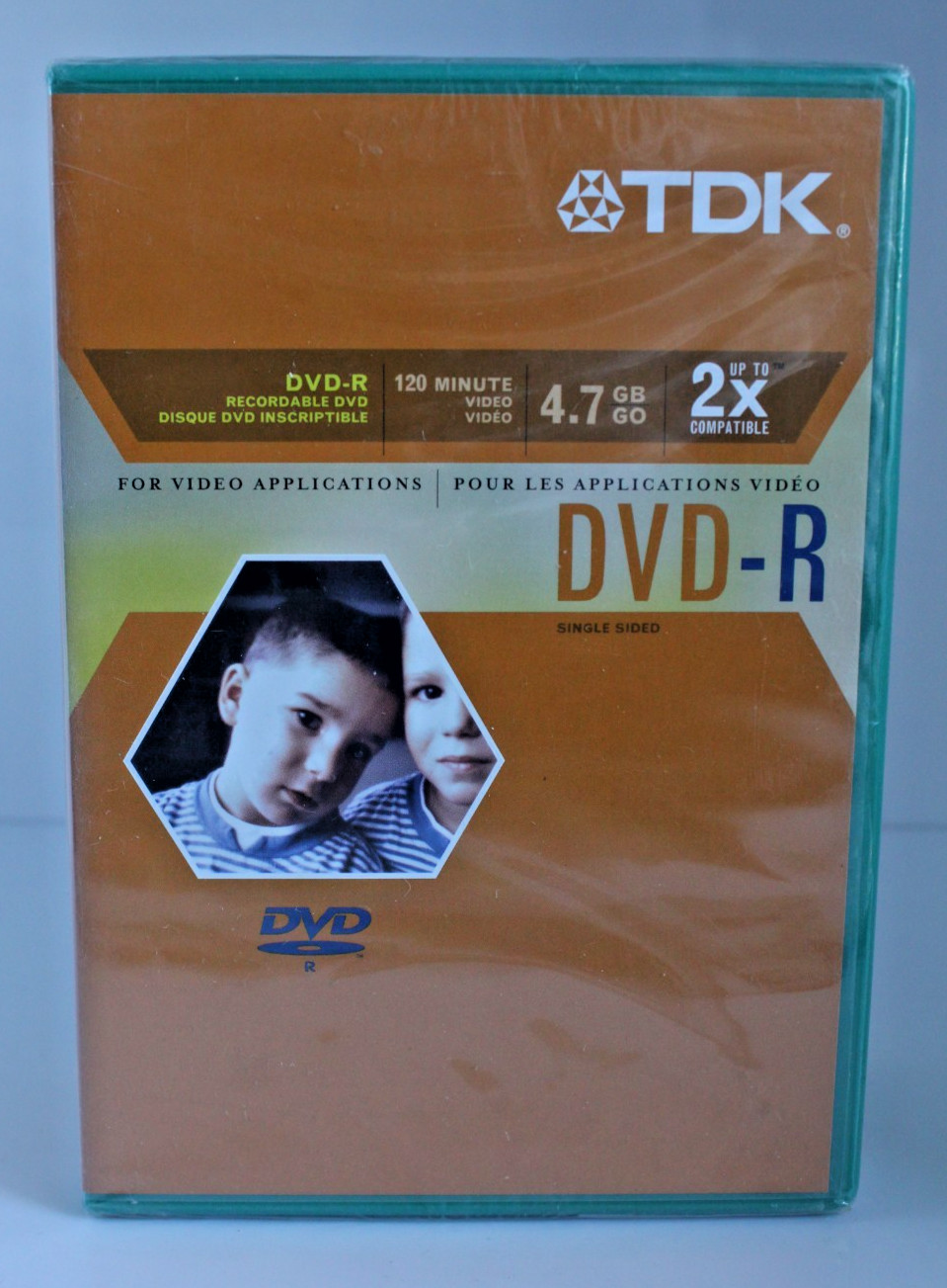 TDK DVD-R 120 Minute / 4.7 GB 5 Pack NEW In Package 2003