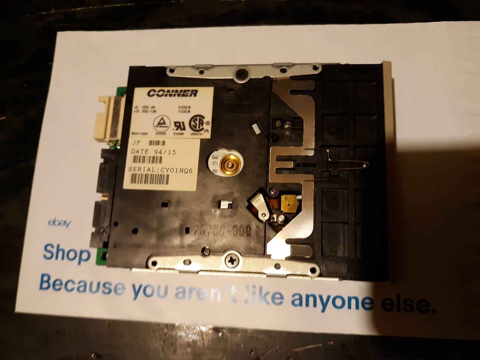 CY01NQ6 Conner Floppy Disk Drive Vintage