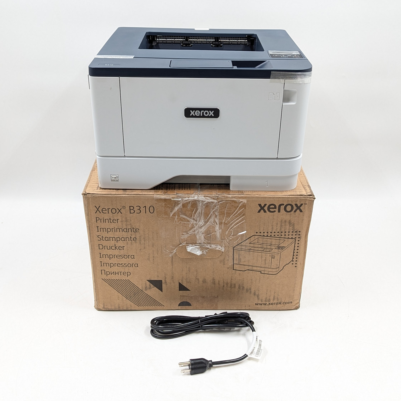 Xerox Monochrome Laser Printer w/ Wireless Network Adapter (B310/DNI) White