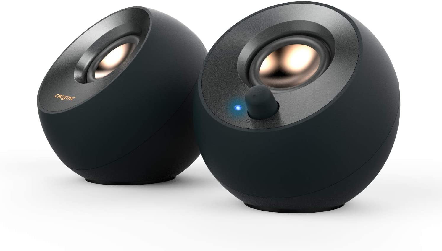 Labs Pebble V2 2 Channel Stereo USB Computer Speakers - Black