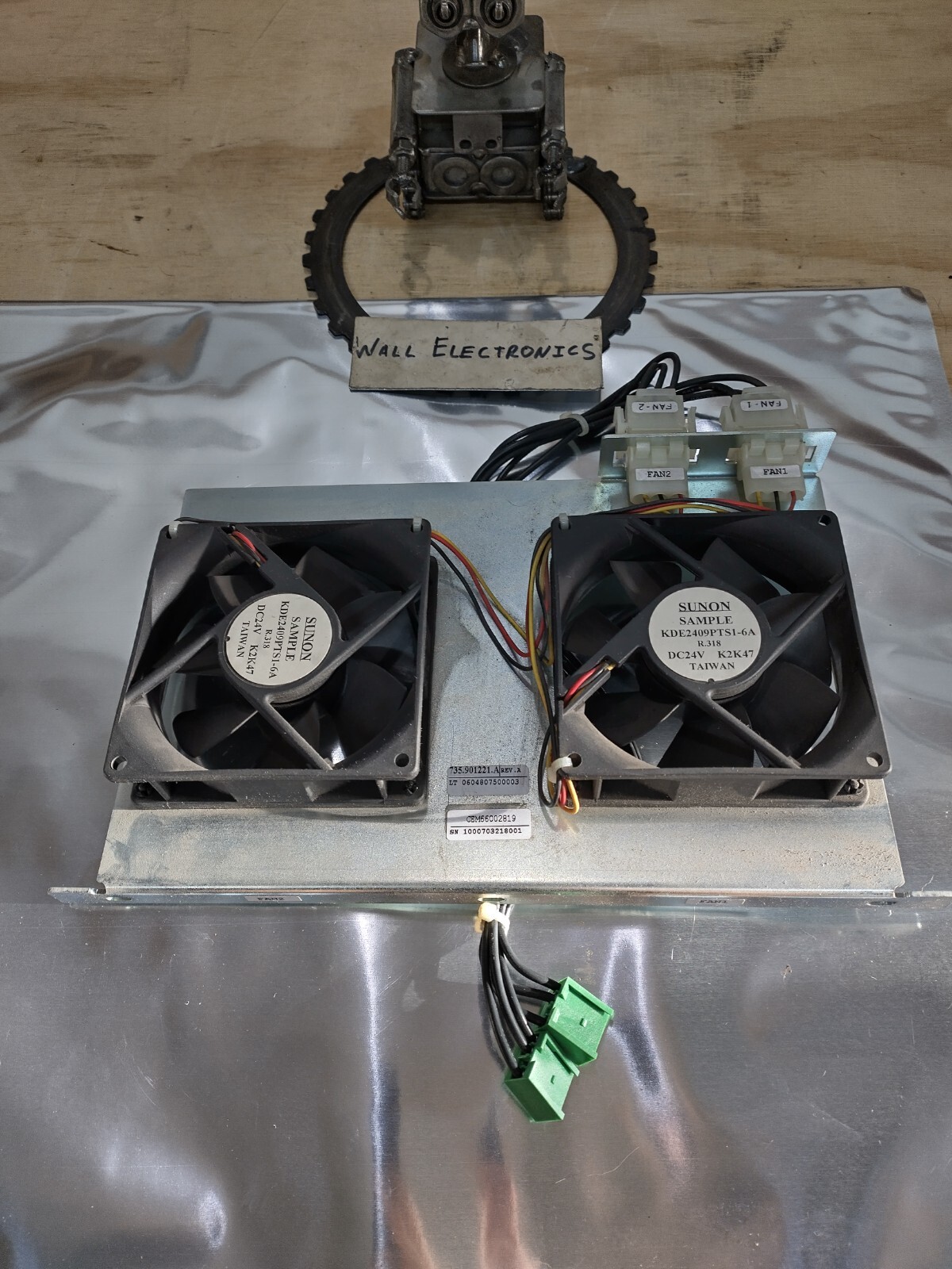 Sunon KDE2409PTS1-6A Cooling Fan Module 735.901221.A =Used= CEM66002819