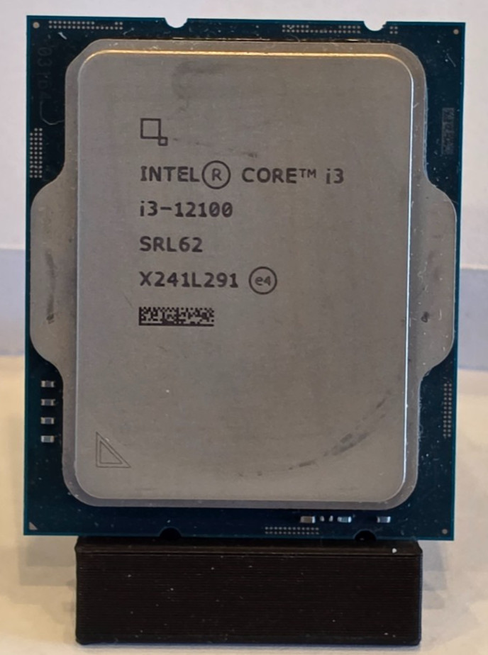 Intel Core i3-12100 CPU Processor 4.3 GHz 4 Cores SRL62 LGA 1170 X313L266
