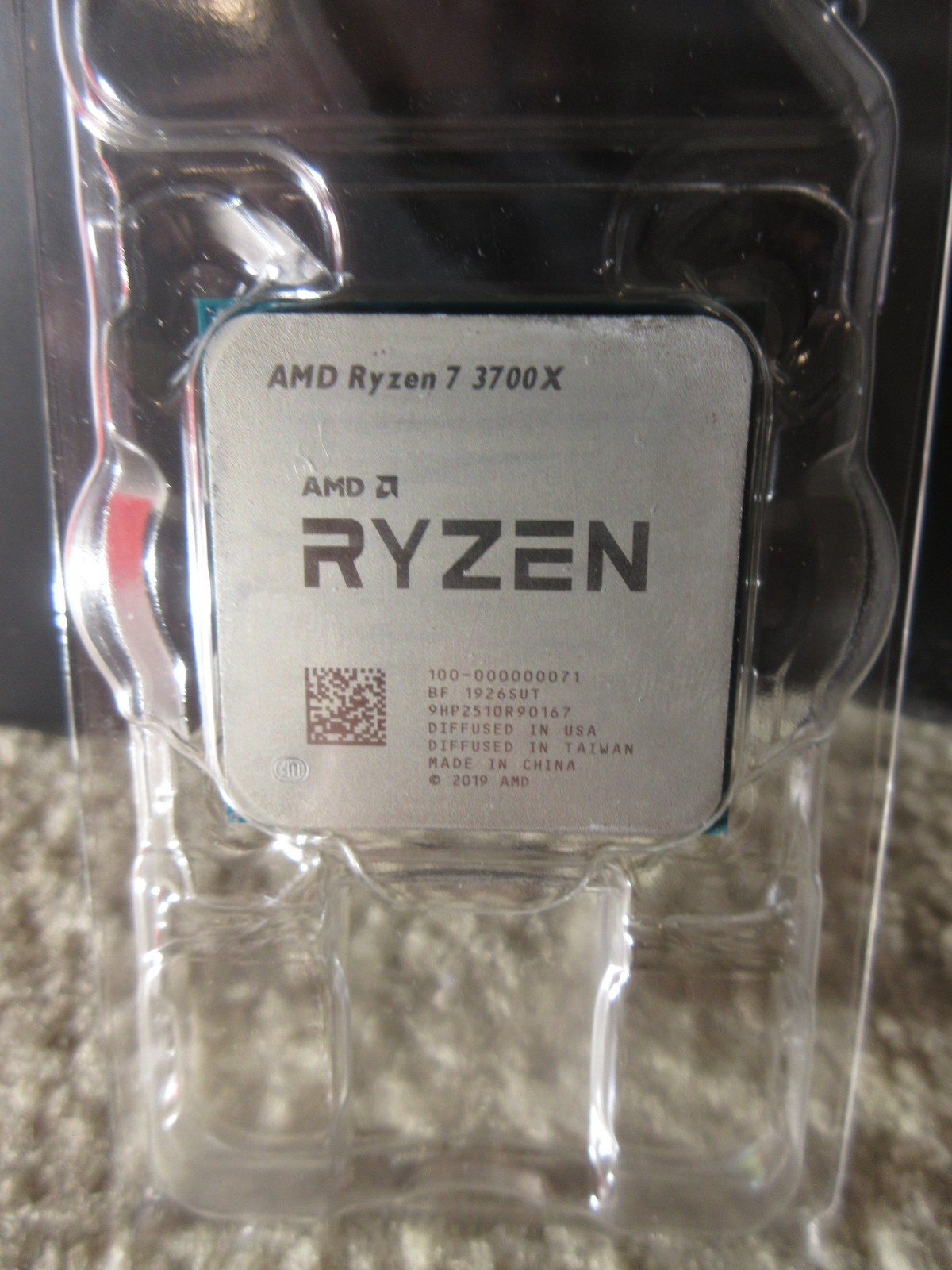 AMD Ryzen 7 3700X (8 Cores, 16 Threads, AM4, 65W) CPU