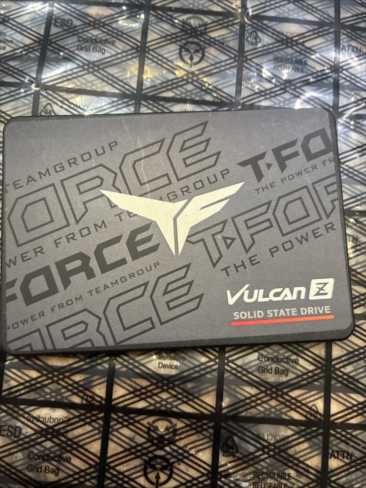 Team Group T-Force Vulcan Z 512 GB 2.5 inch SSD T253TZ512G0C101 100% Health