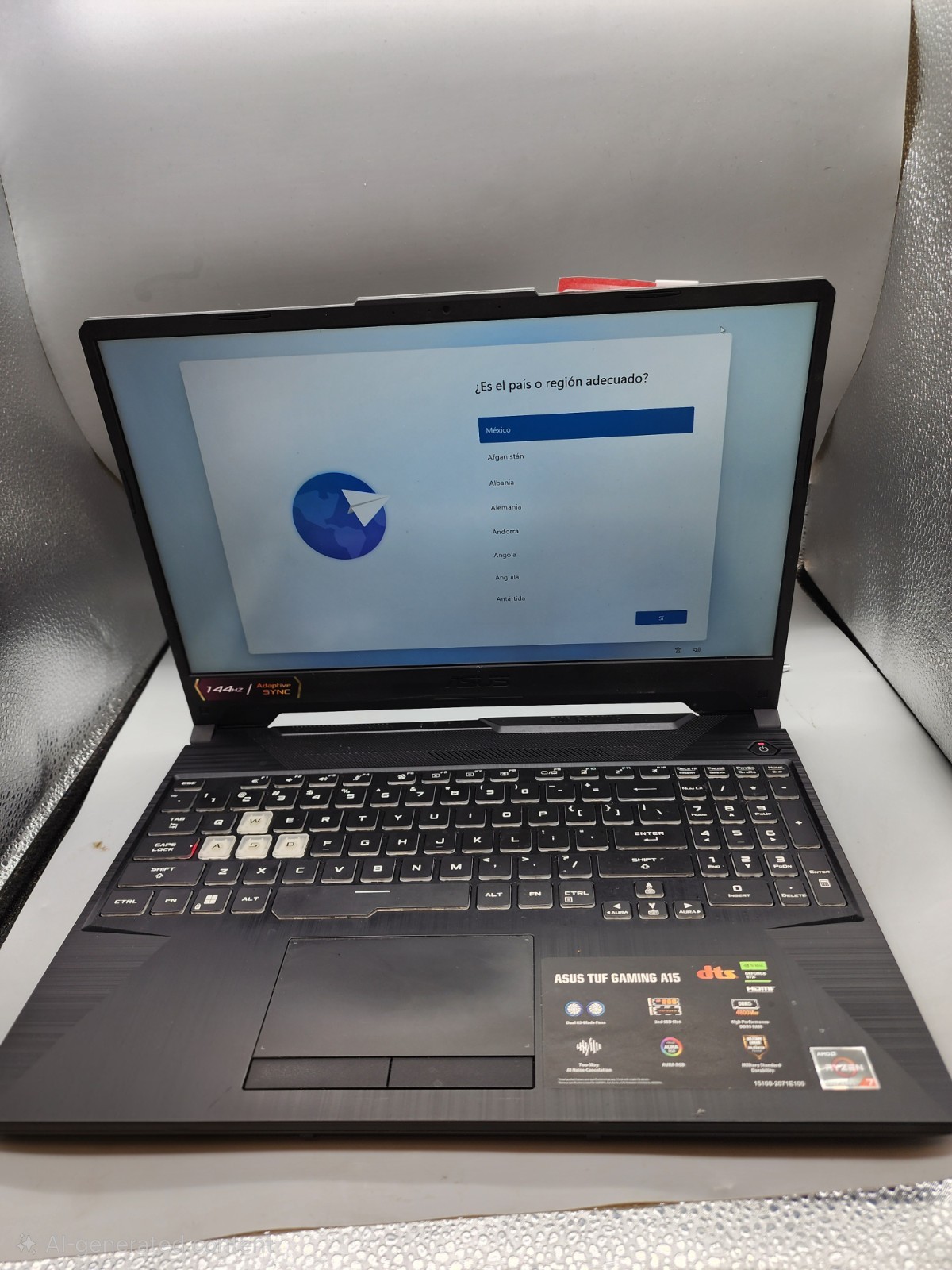 ASUS TUF Gaming A15 15.6'' (512GB SSD, AMD Ryzen 7 , 8GB) Laptop - Black