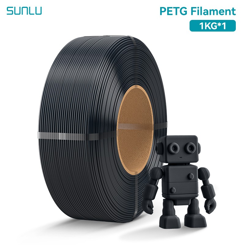 【Add 5 Pay 3】SUNLU Refill PETG/Matte PETG/PLA/PLA+ 3D Filament 1.75mm 1KG/Roll