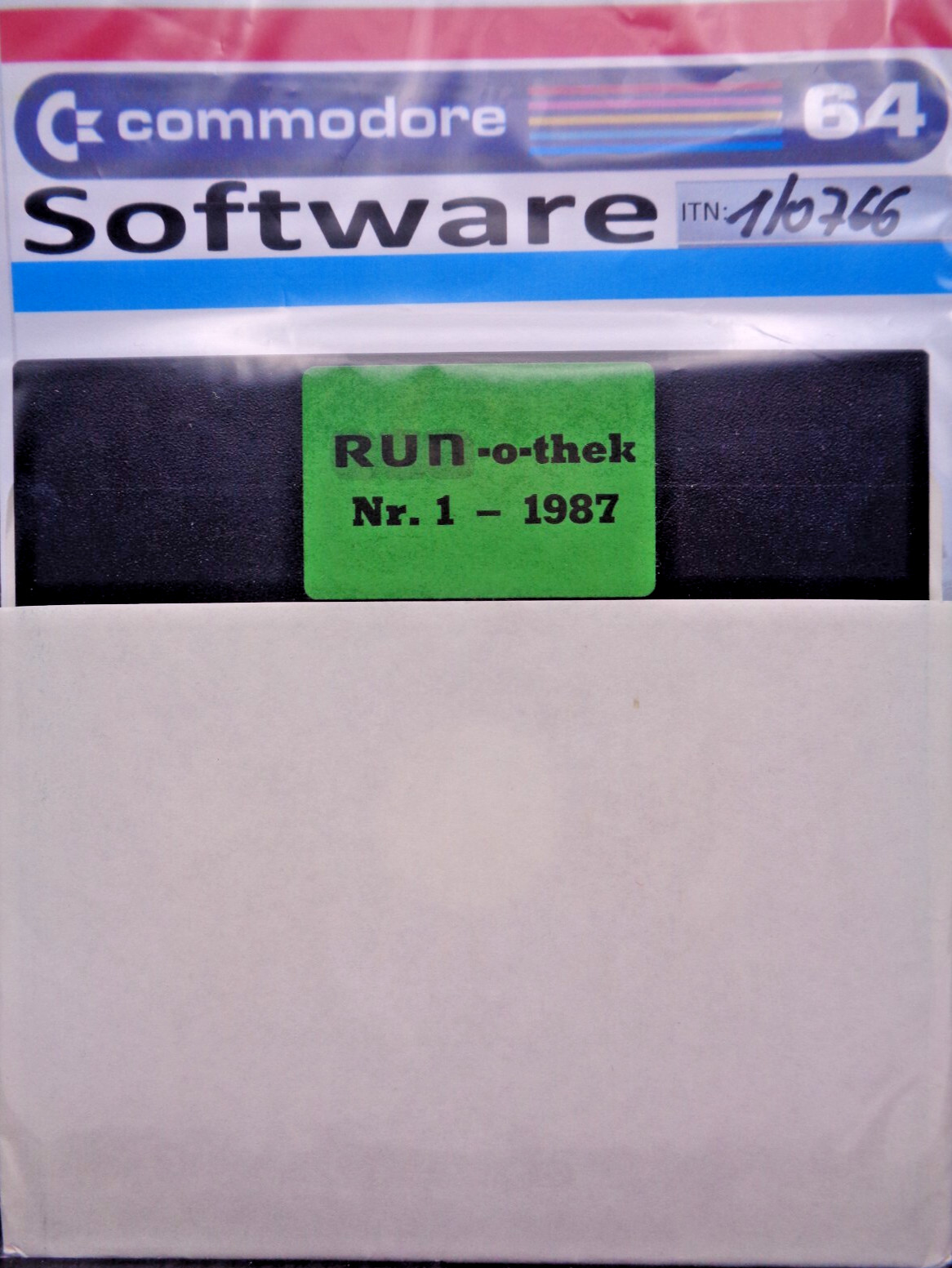 COMMODORE 64/128 -- RUN-O-COUNTER NO. 1-1987 (RUN MAGAZINE - DISK)