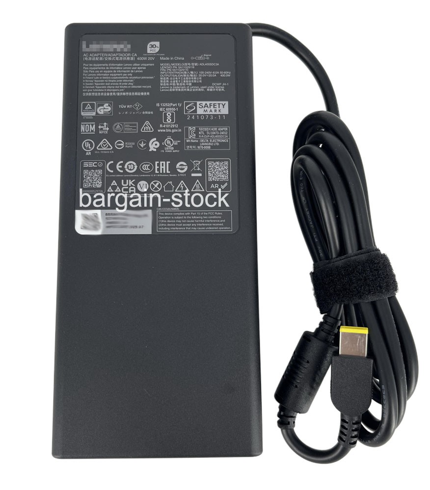 400W 20V 20A GaN Power Adapter Charger For Lenovo Legion Y7000P R7000 Y9000P