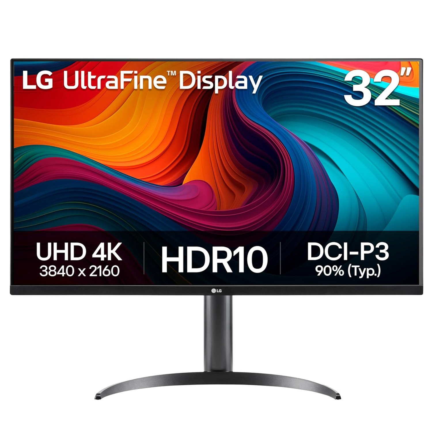 LG 32UR550K-B 32-Inch UltraFine 4K UHD (3840 × 2160) Monitor, Black