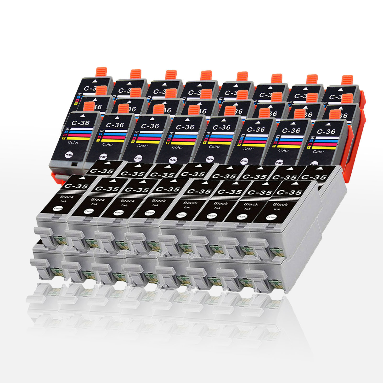 48 multi pk ink cartridges CLI36 PGI-35 for Canon Pixma mini320 mini260 Printer