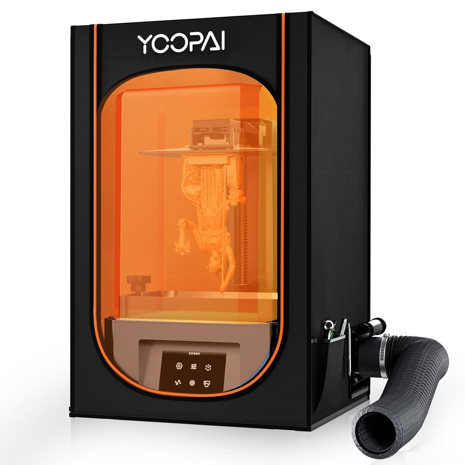Multifunctional Resin 3D Printer Enclosure with Ventilation Filter
