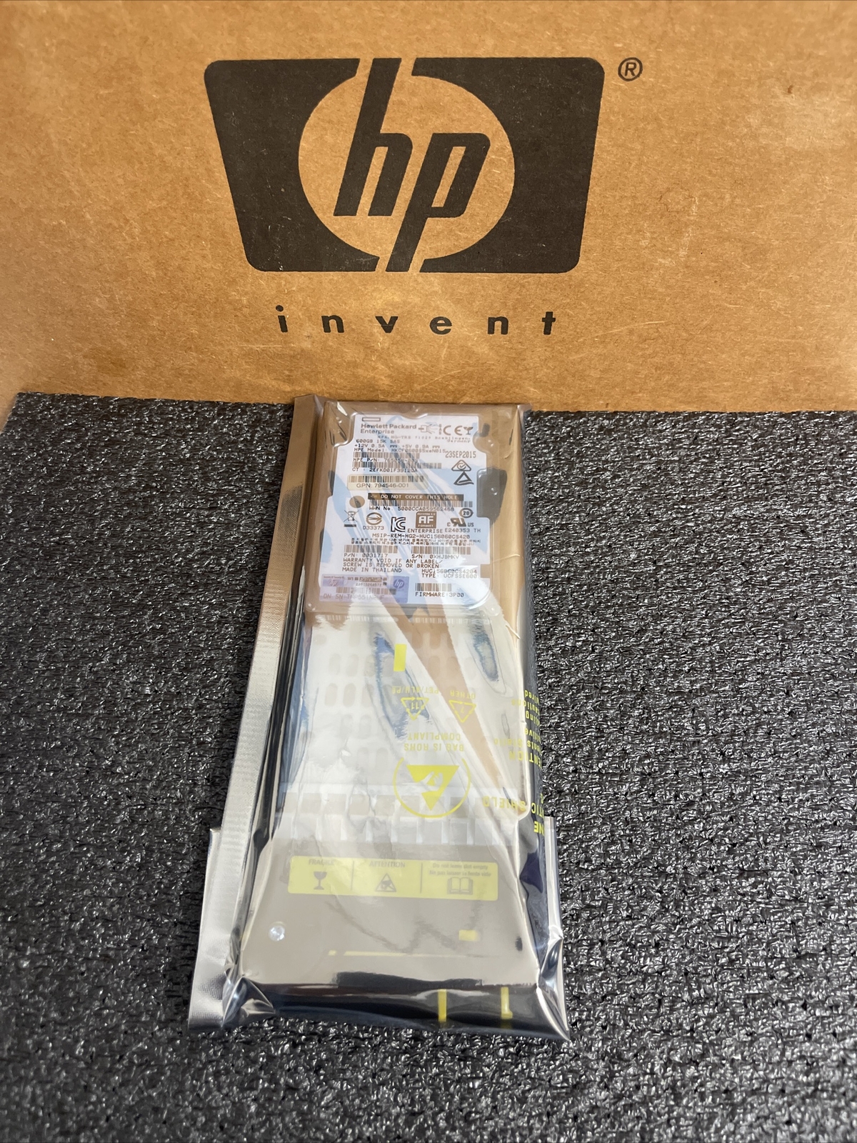 HP 3PAR K0F23A 600GB 12G 15K 2.5" HARD DRIVE 793132-001 