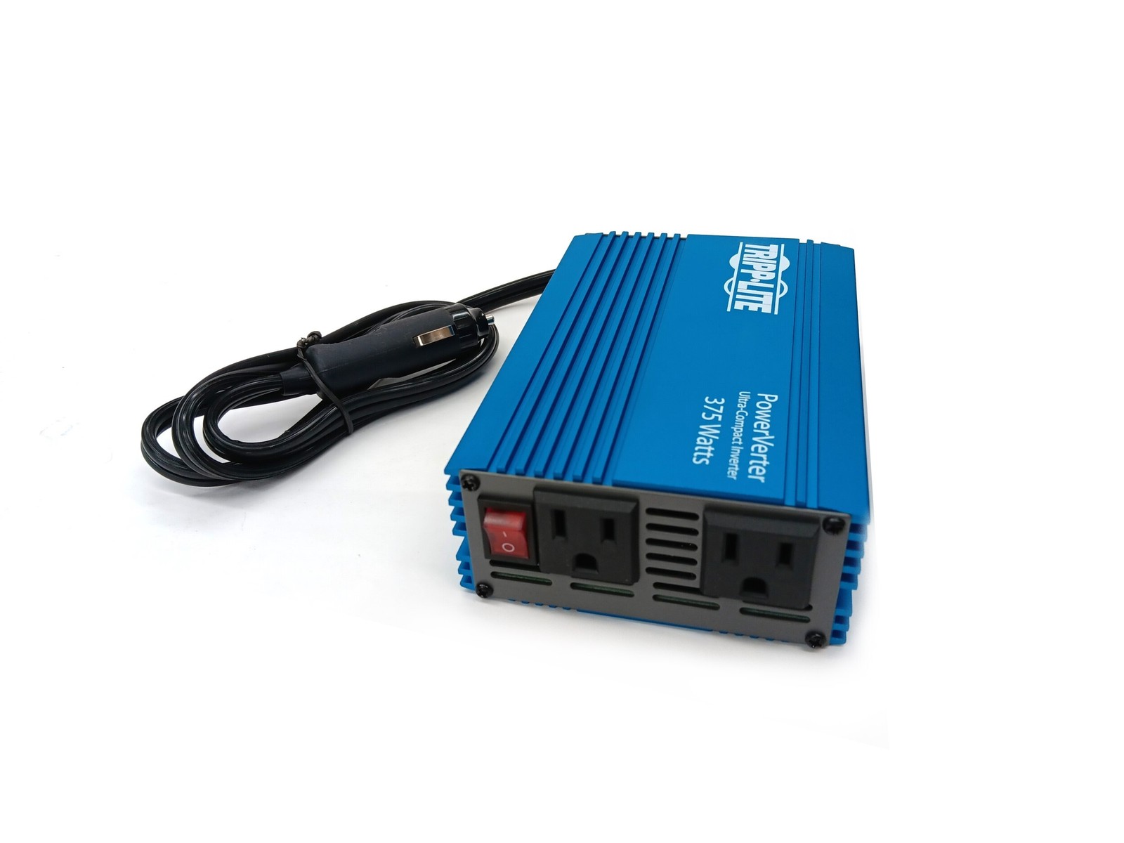 Car Inverter Tripp Lite PV375 375 Watts PowerVerter Car Inverter with 2 Outlets