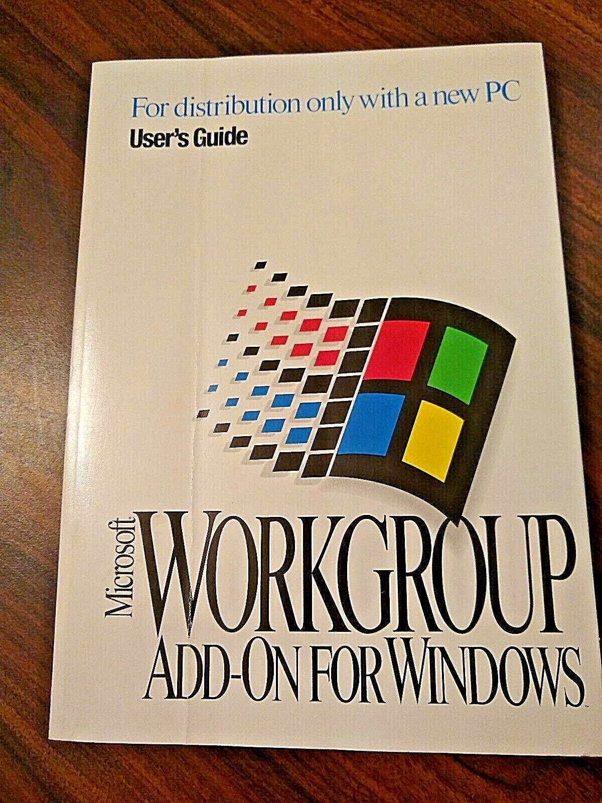 Microsoft Workgroup Add-On For Windows Users Guide Manual