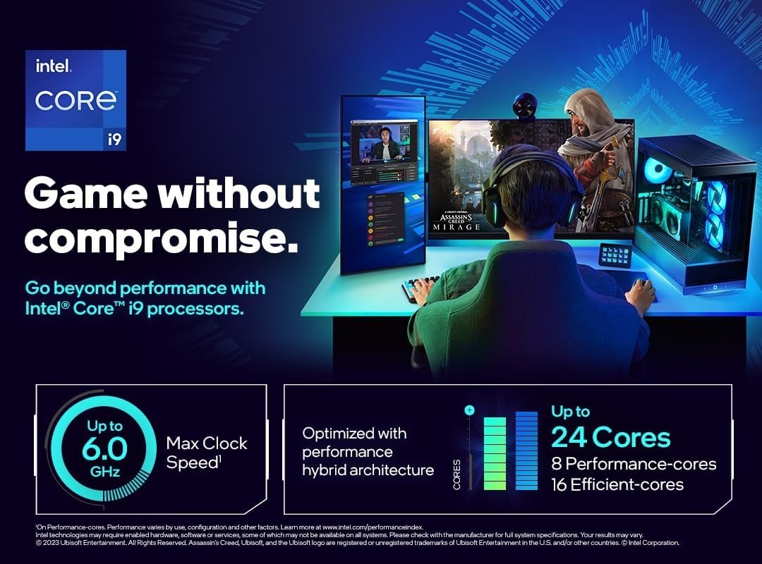 Intel Core i9-14900K 14th Gen Unlocked Desktop Processor LGA1700 NEW Sealed