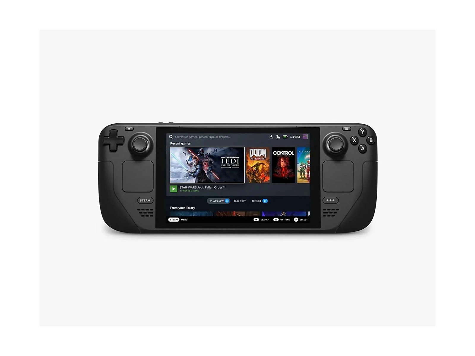 Steam Deck 512 GB Includes NVME SD Internal Storage with a Micro SD Slot