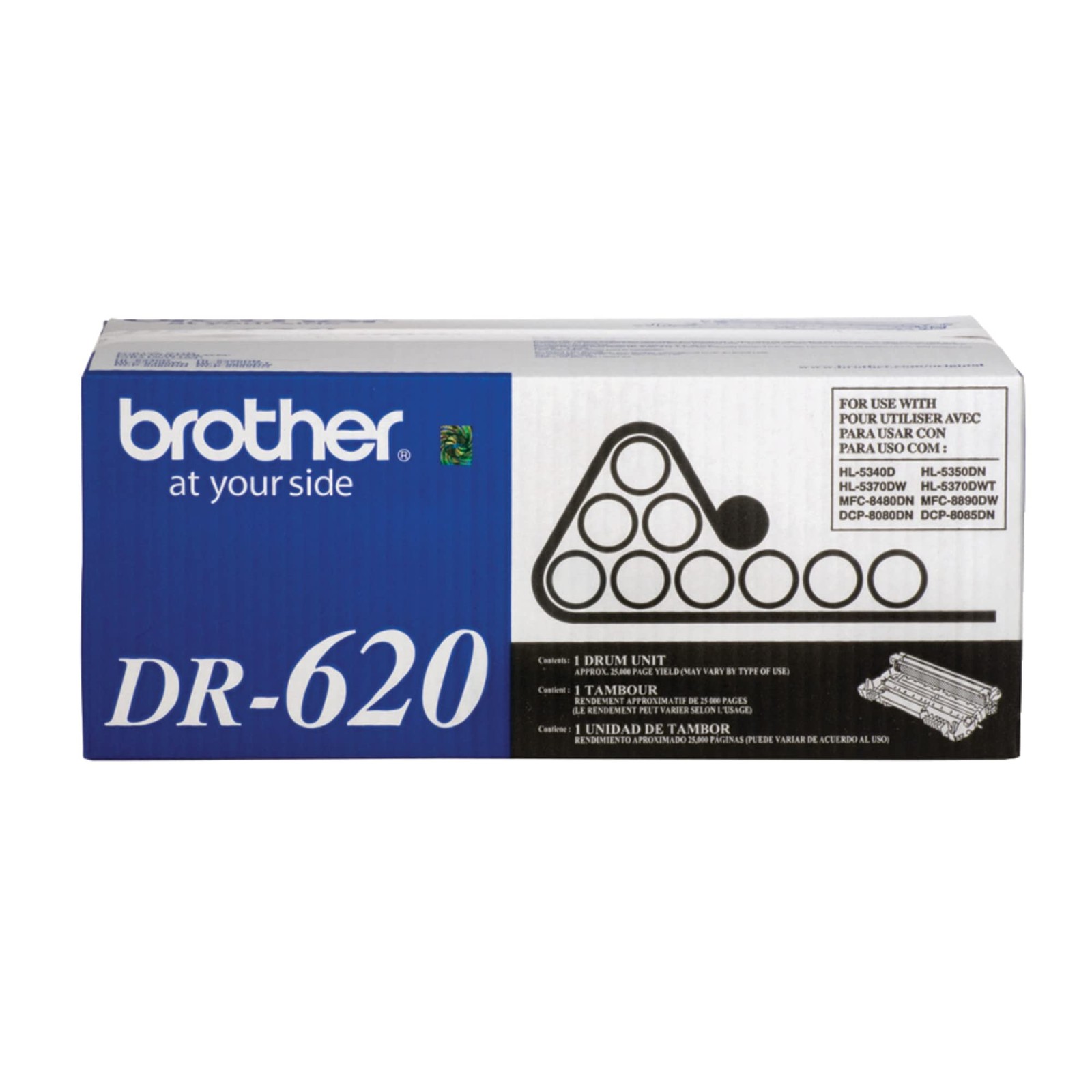 Genuine Brother DR-620 Black Drum Unit, New Sealed Box, We Ship Fast