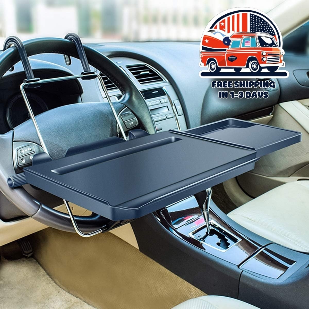 Escritorio Para Volante De Coche Mesa De Comida Para Coche Bandeja Para Volante