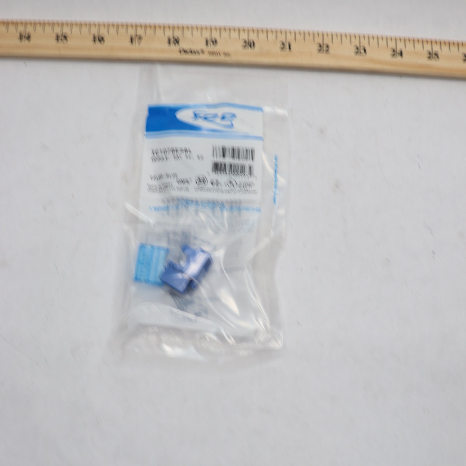 ICC Cat 5e EZ Modular Connector Jack Blue IC1078E5BL