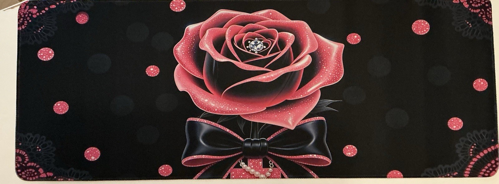 Pink Rose Large Desk May
