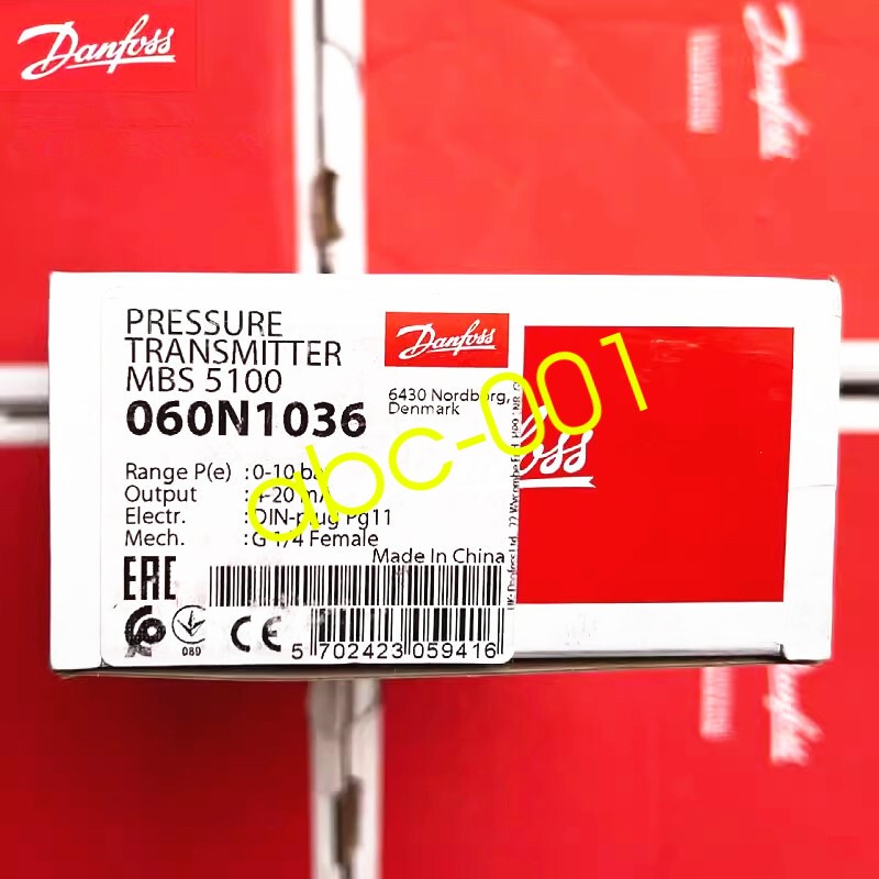 1pcs Danfoss MBS5100 060N1036 0-10bar Pressure Transmitter Sensor