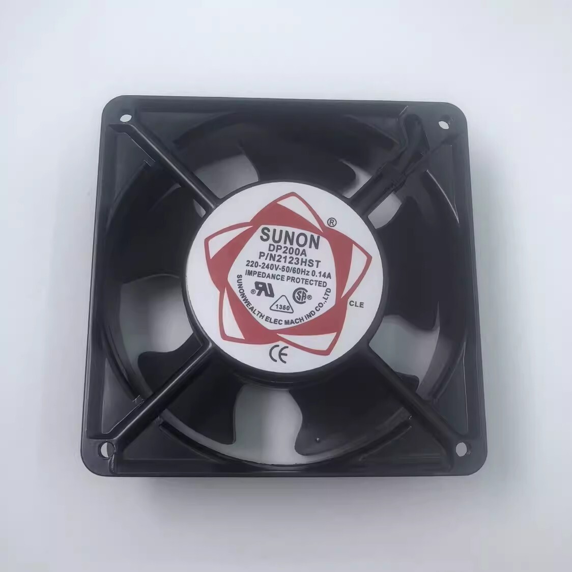 SUNON DP200A P/N 2123HST 220-240V 0.14A 12CM Axial Cooling Fan