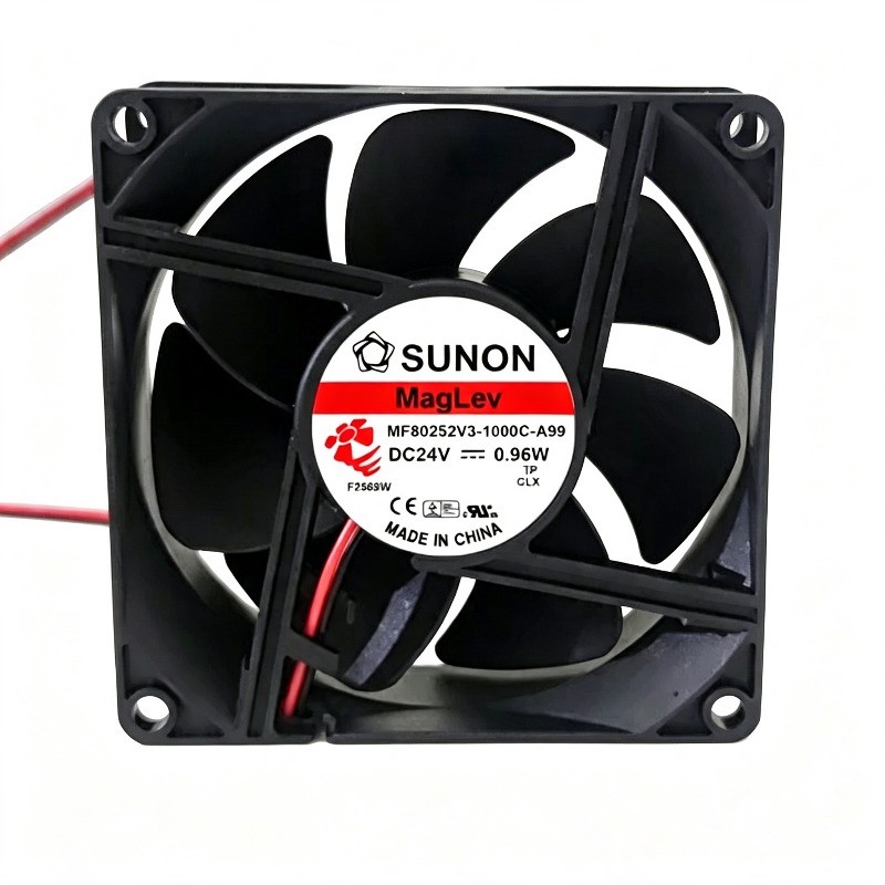 New For SUNON 8CM MF80252V3-1000C-A99 24V 0.96W Mute Chassis Cooling Fan