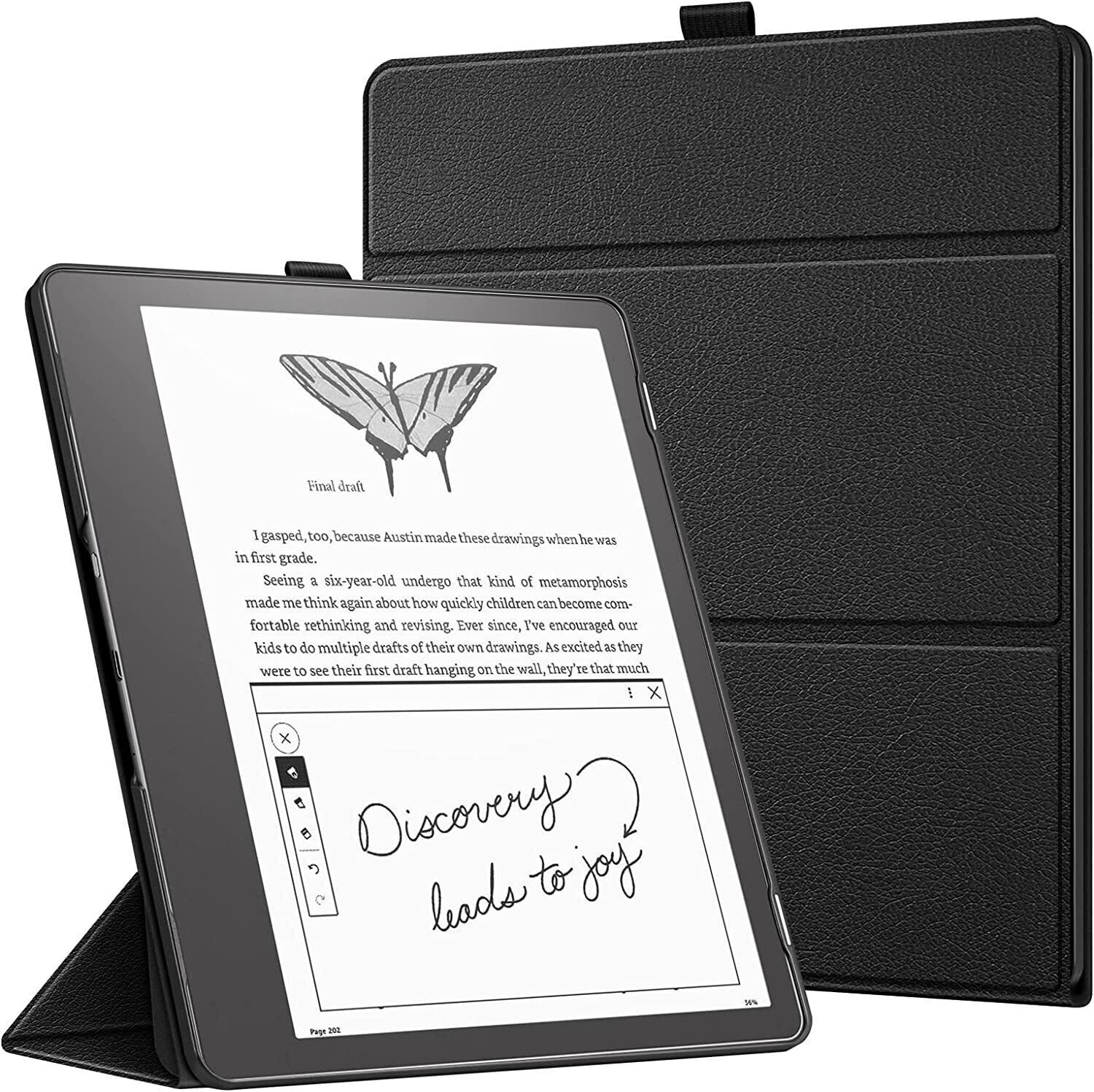 Trifold Case for Kindle Scribe (2024/2022) Ultra Lightweight Slim Shell Cover 
