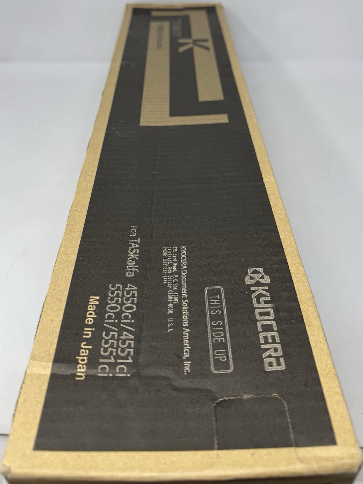 OPEN BOX KYOCERA TK-8507K BLACK TONER KIT TASKALFA 4550CI 4551CI 5550CI 5551CI
