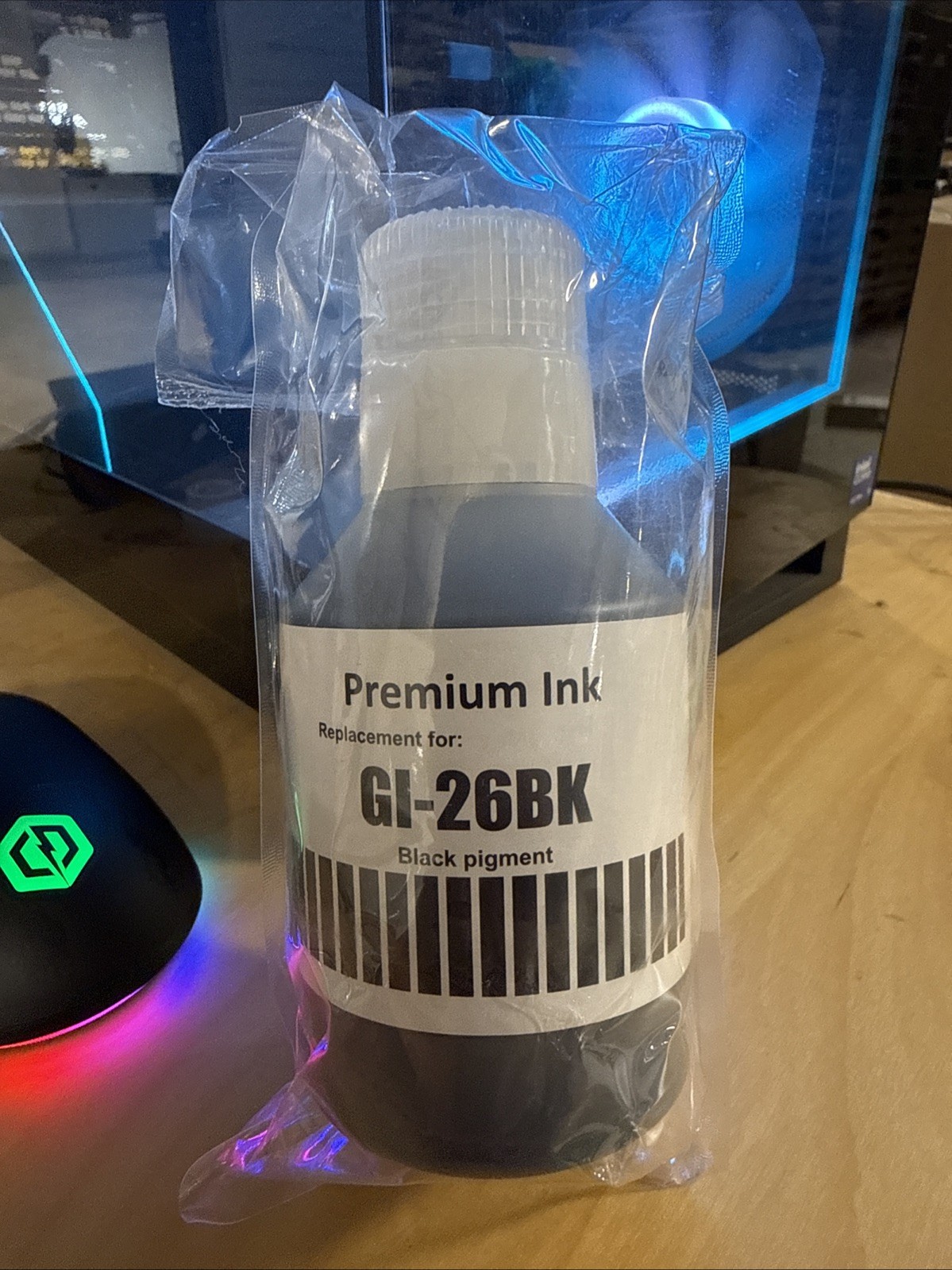Premium Ink GI-26BK Black Pigment